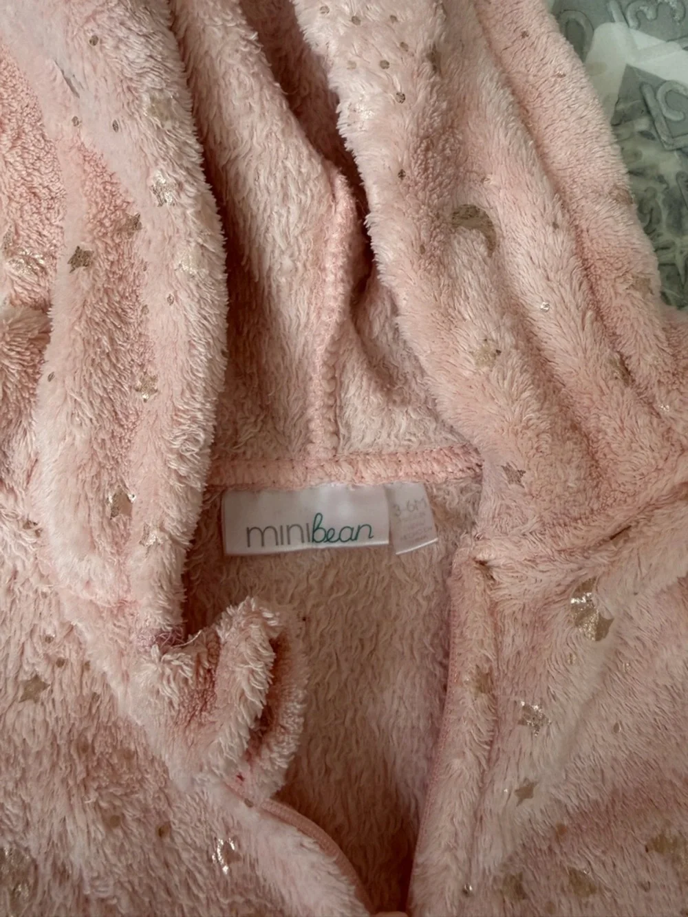 Carter's Plush Hooded Footed One-Piece Jumpsuits in Pink and Mauve bundles